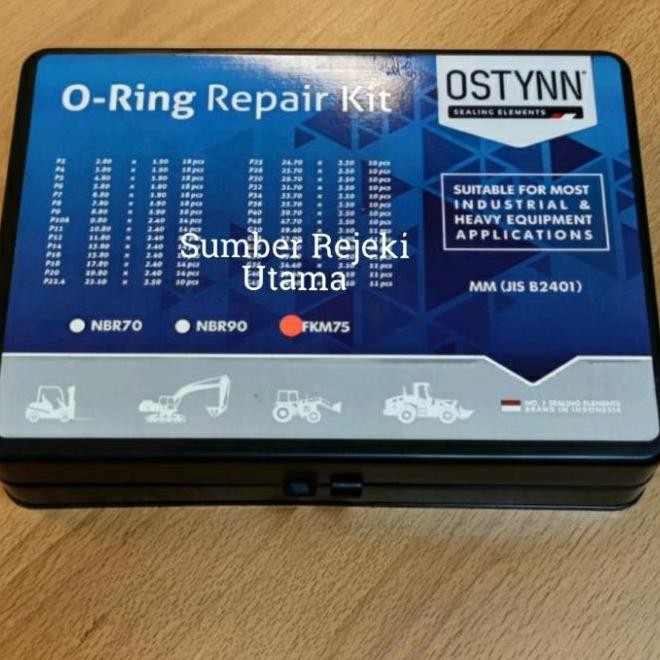 %%%%] PROMO Oring Service Set Ostynn Viton 75 O - Ring Karet Seal / Oring Box