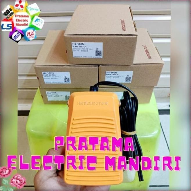 siap kirim] PROMO HANYOUNG NUX Foot Switch HY-102 NEW 10A HY-102N HY102 HY102N