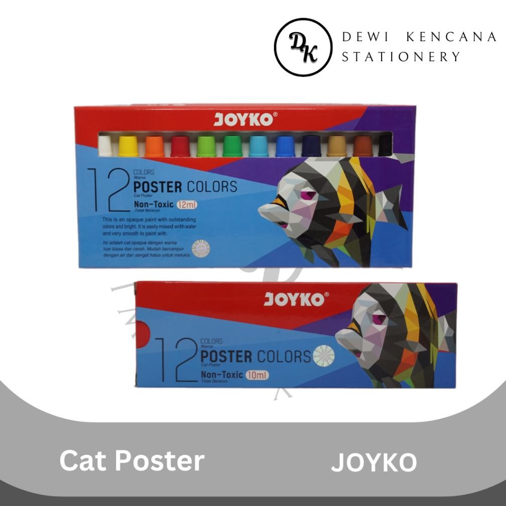 

KA Cat Poster JOYKO 1Set 12 Warna
