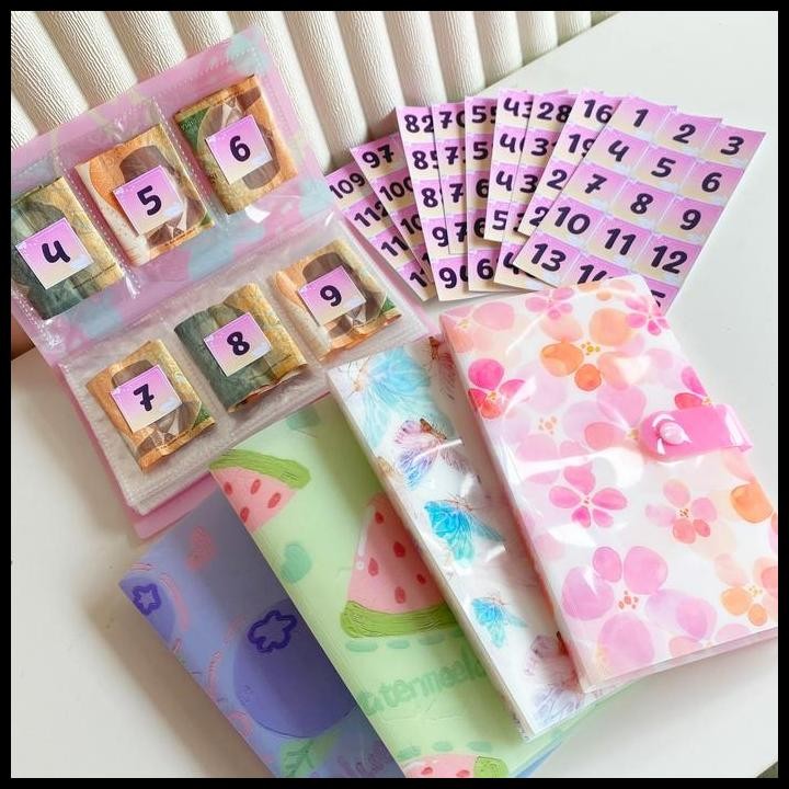 

Terlaris Paket Saving Album Nabung Sesuai Angka Viral (Free Paket Saving Pouch) Sticker Stationary Good Quality