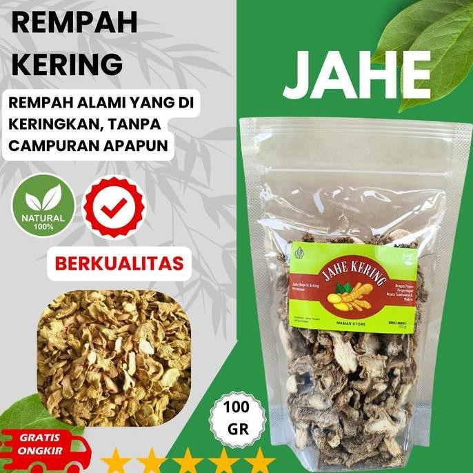 {{{{}}] Rempah Jahe Kering - Jahe Kering Rajang - Slice Jahe - Jahe Kering