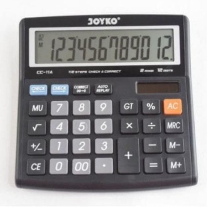 

Tc21 M-4 Ed-7 Kalkulator Joyko Cc-11A Check & Correct - Calculator Desktop 12 Digit Cc11A Ori Premium Murah