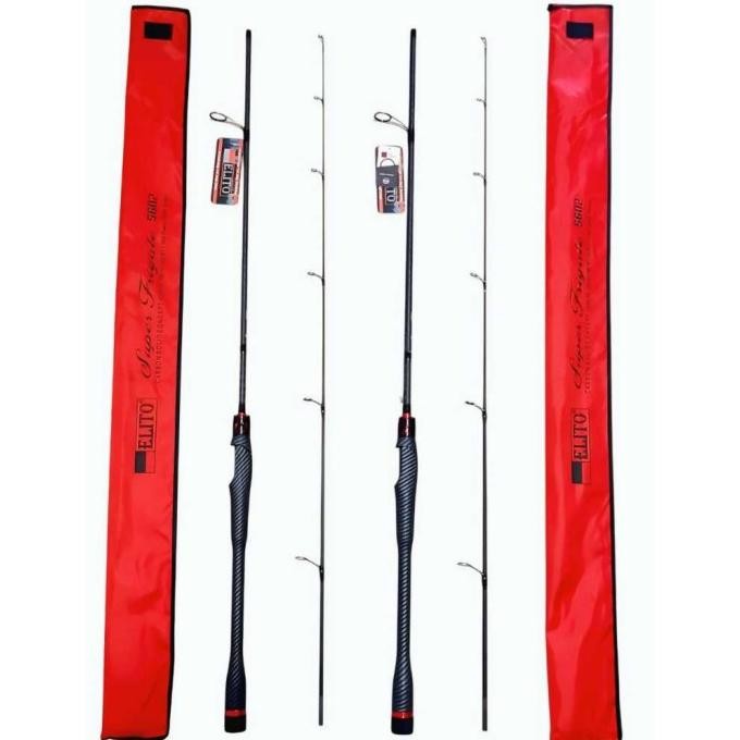 

Terlaris Joran Pancing Elito Super Frigate Bahan Carbon Solid Ring Full Fuji Gagang Joran Special Carbon Tube Handle Cocok Buat Galatama Dan Galapung