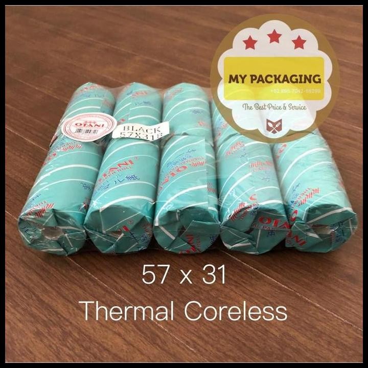 

Terlaris Otani 57 X 31 - 10 Rol Kertas Struk Thermal Paper Telstruk Edc Edisi Good Quality