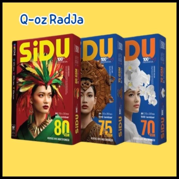 

Terlaris Kertas Hvs / Kertas Photocopy A4 80 Gr Sinar Dunia (Sidu) Good Quality