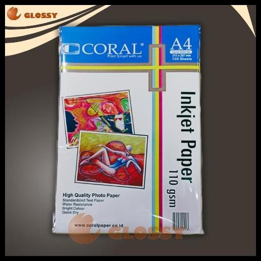 

Terlaris Coral Inkjet Paper 110 Gsm Good Quality