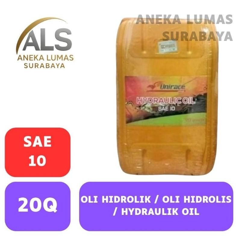 READY STOK Unirace Oli Hidrolik / Hidrolis SAE 10 Kemasan Paill Siap kirim