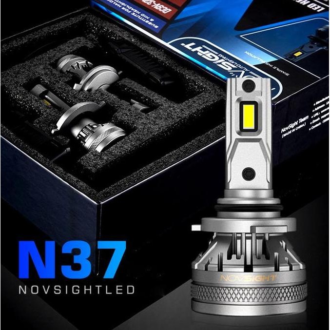 Grosir Lampu Led Mobil Novsight N37 Headlight H4 H11 9006 120W