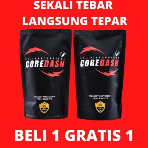 READY STOK Racun Tikus Ampuh Mati kering COREDASH Perangkap Tikus/ Pengusir Tikus / Jebakan Tikus Ma