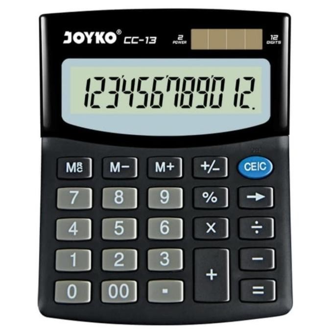 

Promo Spesial Lnb-1217 Vf-52 Joyko Cc-13 Original Kalkulator Meja 12 Digit / Calculator Desktop / Kantor Cc13 Terlaris Sale Promo Spesial