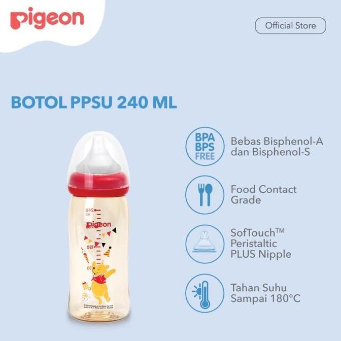 PIGEON BOTOL SUSU PPSU DISNEY EDITION | PPSU BOTTLE