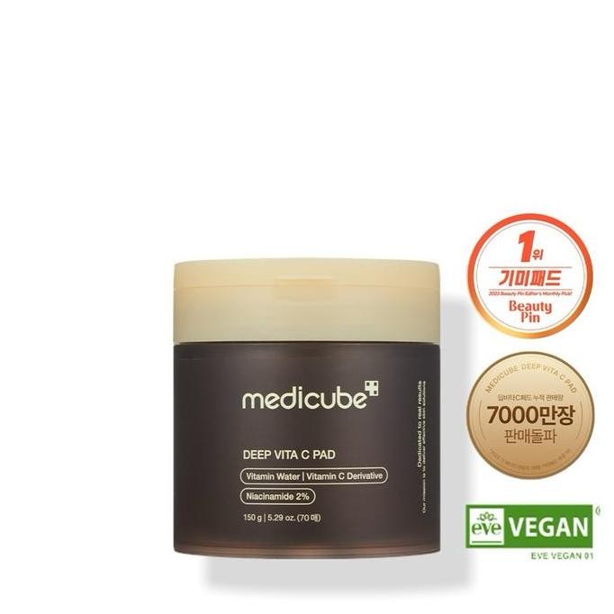 Terlaris Medicube Deep Vita C Pad (Toner Pad for brightening) SALE