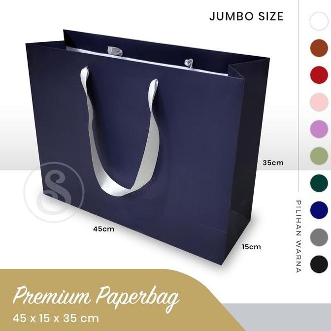 

ready Premium paperbag Jumbo & Besar / kantong kado