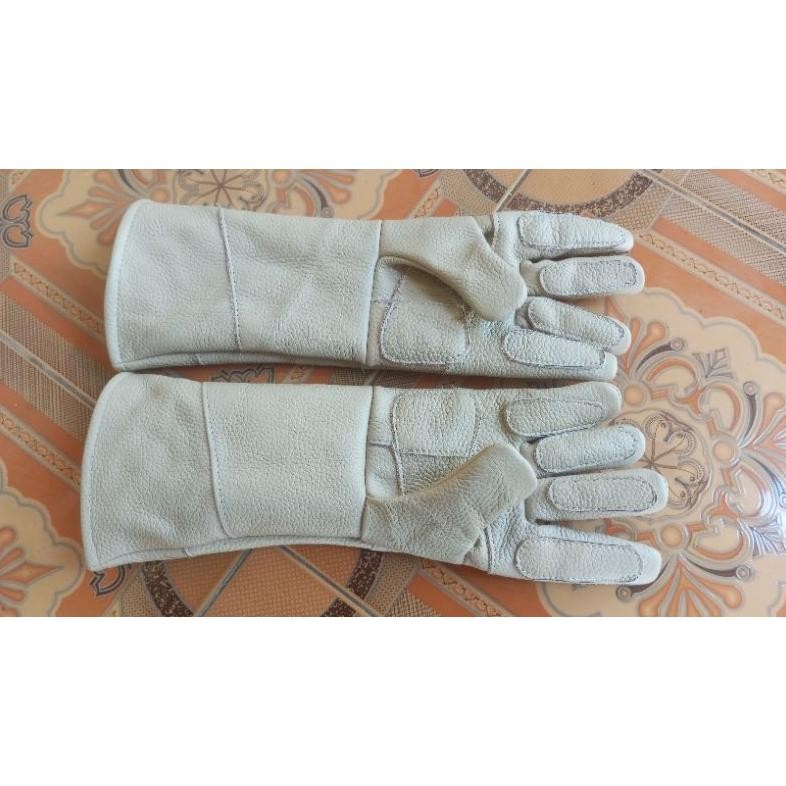 NEW Sarung Tangan Kerja Kulit Tahan Duri, Tahan Panas, Tahan Gigitan Hewan, Lentur / Sarung Tangan B