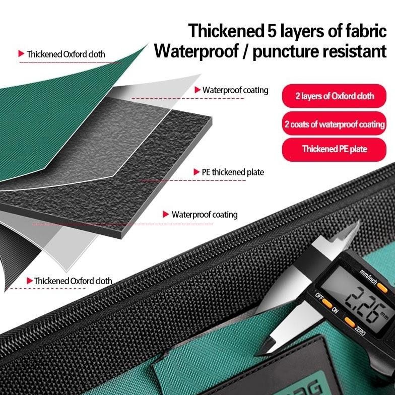 Tool Boxes tas perkakas Tool Bag 18Inch Kain Oxford Tebal Tas Alat Perkakas Kuat Tas Perkakas Toolki