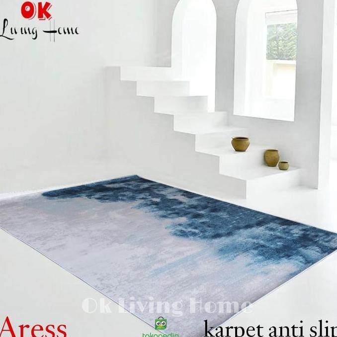 karpet, karpet anti slip, karpet modern 3D, karpet import 200x300 murah