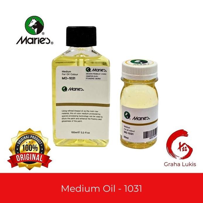 

ready !!! Maries Oil Painting Medium / Pengencer Cat Minyak 100ml MO-1031