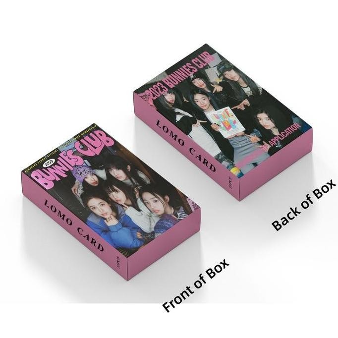 ready  Ready55pcs/box KPOP NewJeans Photocard 2023bunnies Club HD Kartu Lomo HYEIN MINJI HANNI Colle