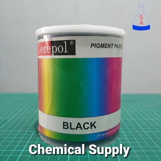 

ready !!! Cerepol Pigment Paste Pewarna Resin Black Hitam - 1 kg