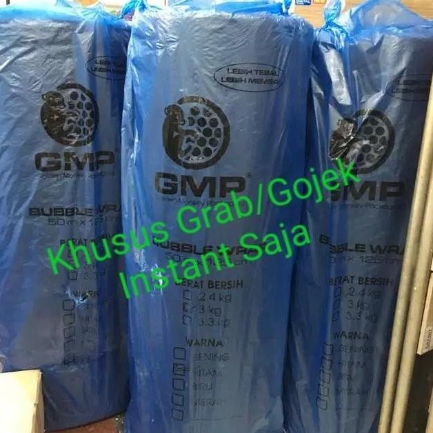

ready GMP Bubble Wrap 3KG 50Meter X 125Cm / Buble Plastik Gelembung 3KG