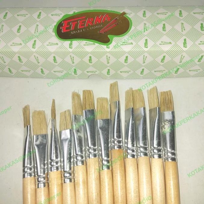 

ready !!! Kuas Lukis ETERNA nomor 9 per 1 lusin