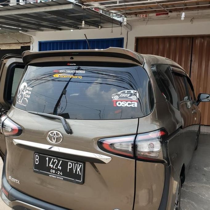 spoiler sienta Facelift Ori toyota murah
