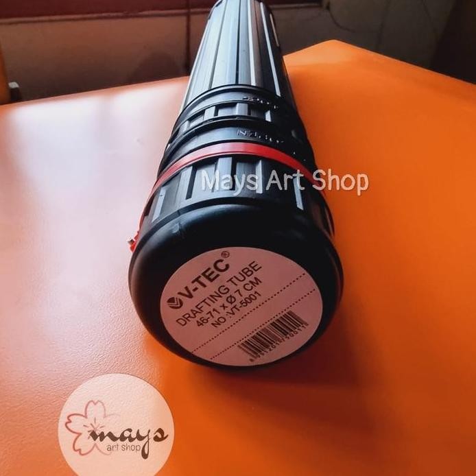 

ready !!! V-Tec Tas Tabung Gambar Kertas Desain 7 CM Vtec / Anak Panah / Drafting Tube Tas Arsitek d = 7cm
