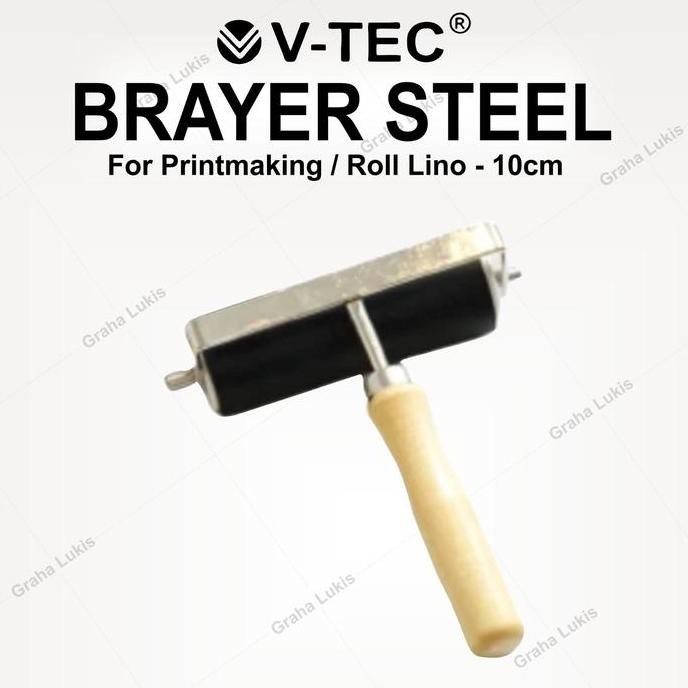 

ready !!! Brayer for Printmaking 10 cm / Roll Lino