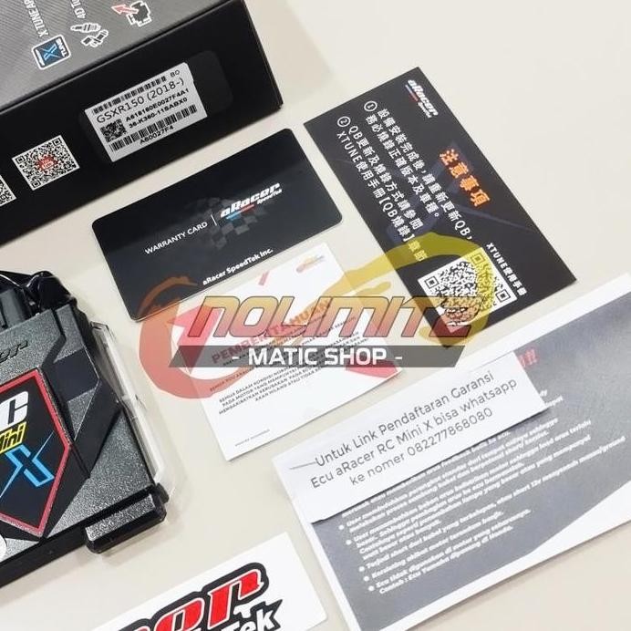 ECU aRacer RC Mini X Suzuki GSX 150 murah