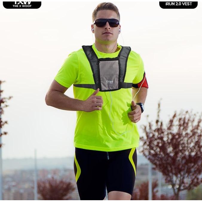 THE X WOOF IRUN2VEST TAS TAS JOGGING TAS CFD LARI RUNNING BAG JOGGING BAG