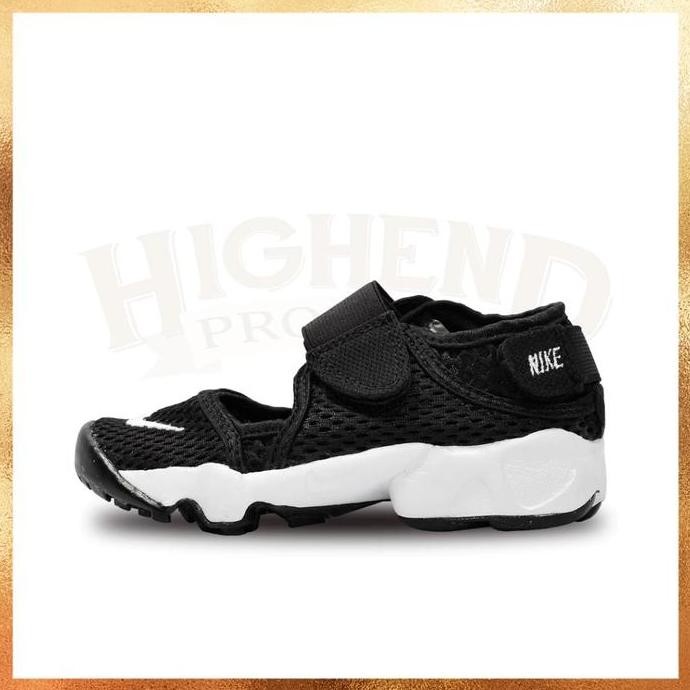 Tersedia Sepatu Ninja Anak Remaja Nike Air Rift Black PS GS Original 322359-014
