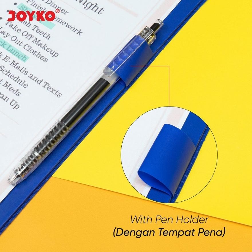 

Super Seller Asd-86 Gd-324 Papan Jalan Ujian Ukuran F4 A4 / Clipboard With Pen Holder / Alas Tulis Joyko Clb-61 Pvc Berkualitas Original
