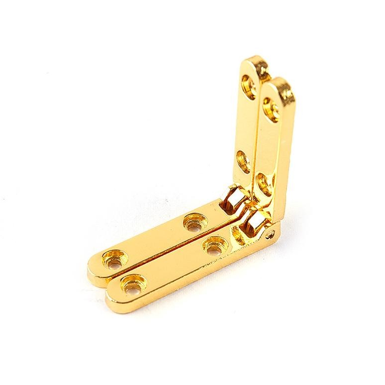 ''Terlaris" 10Pcs Engsel Kotak Perhiasan Engsel Mini 30X30Mm 90 Derajat Kantong Engsel Kotak Kayu Mu