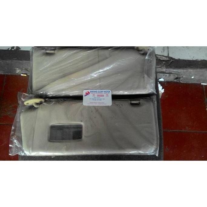 SUN VISOR INNOVA TYPE V BLK BELUDRU TAHUN 2004SAMPAI2008 ORI ORIGINAL DAN TERPERCAYA