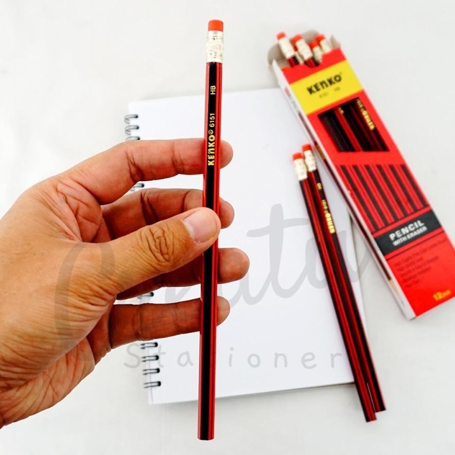 

Hot Sale Byp-27 Pjj-1621 Pensil Kayu Hb Kenko 6151 Original (12 Pcs) / Graphite Pencil Pensil Hb Kenko 6151 Per Lusin Berkualitas Hemat