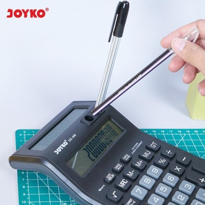 

Eq-77 Ed-7 Best Seller Kalkulator Dagang 2 Layar Cc 49 Dual Display Calculator 12 Digit Joyko Viral Sale