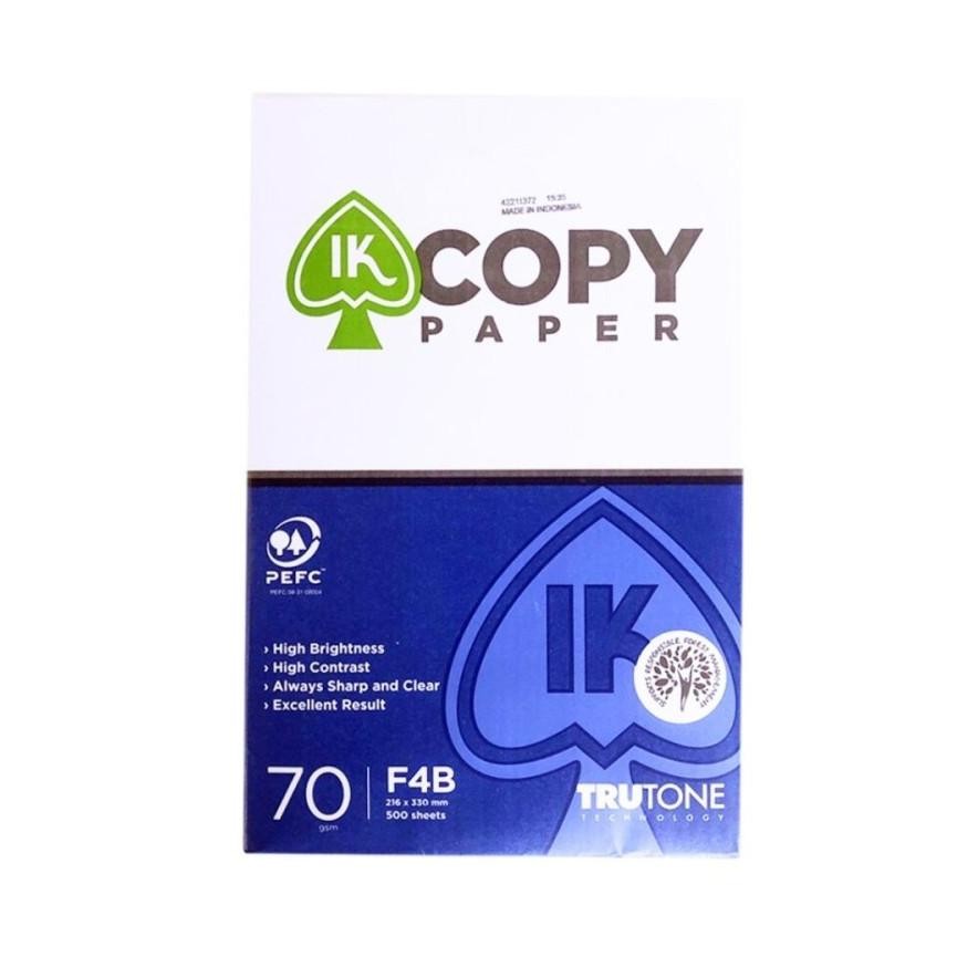 

Eqw-68 Koe-1116 Oy58 Ik Copy Paper A4 F4 70 Gsm 500 Lembar Original (1 Rim) / Ik Kertas Print Copy A4 F4 Hvs Folio 70 Gram 500 Sheet Per Rim Termurah Premium