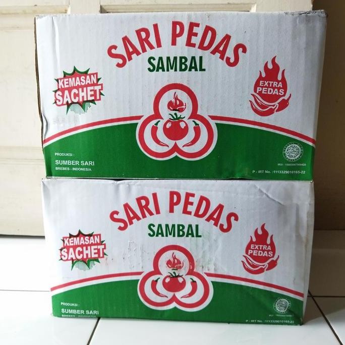 

Saus sambal sari pedas Kemasan Sachet 35 gram TF