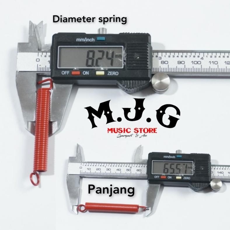 Spring per pir peer red merah noiseless tremolo sistem gitar elektrik