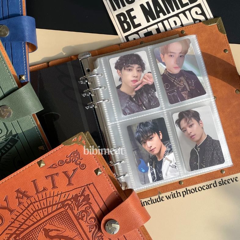 

Promo (A5 Size) Binder Journal Set Hogwarts House Version / Agenda Notebook Pc Photocard Promo