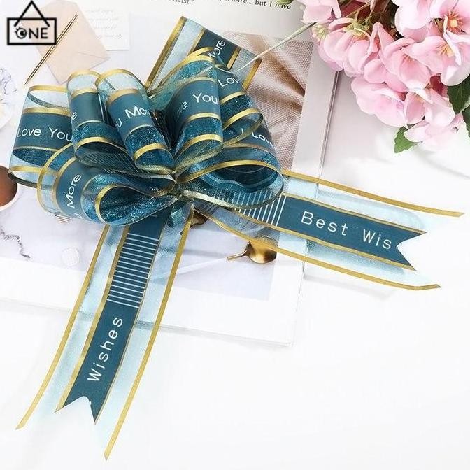 

CodSutra Tarik Busur Pita Hadiah Ulang Tahun Pernikahan Festival Pesta Diy Hari Valentine Dekorasi Pernikahan-A.One