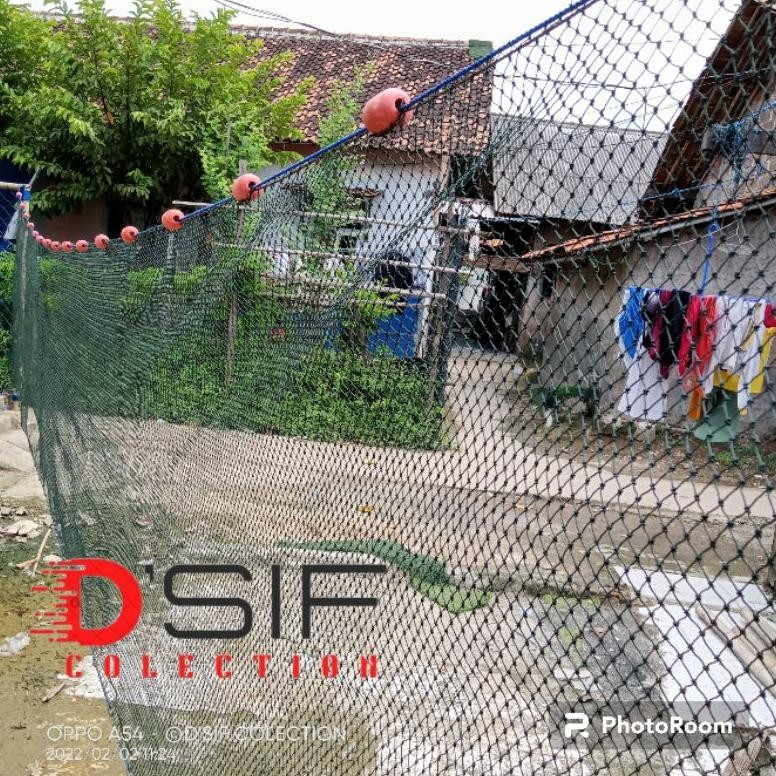 READY STOCK jaring Ramat sekat panen giring ikan koi bandeng tambak