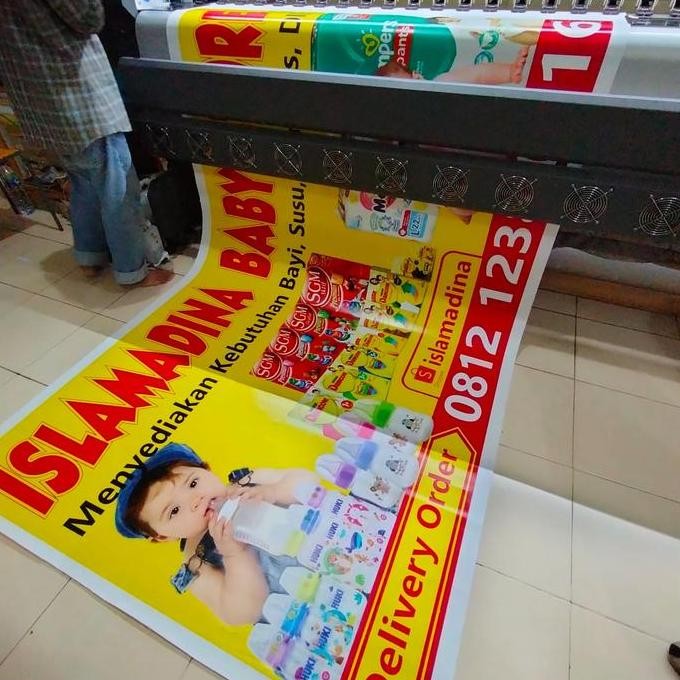 

spanduk/banner highres bahan flexi