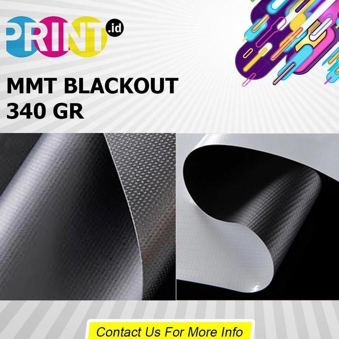 

Cetak Spanduk MMT 340gsm Blackout/Banner