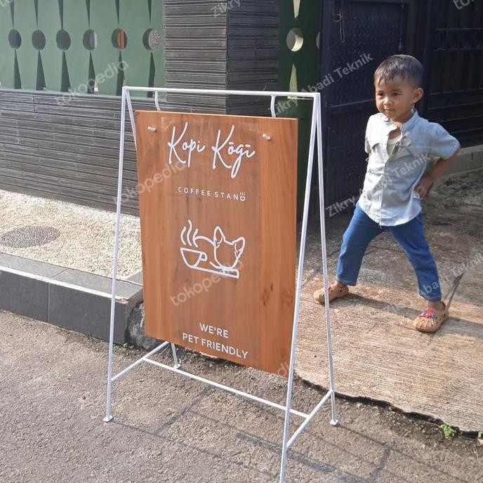 

Papan Plang Nama Frame Besi Papan Plang Coffee Shop Papan Plang Kantor