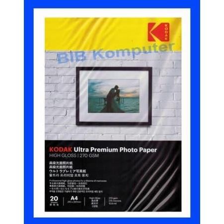 

Kertas Foto Kodak Glossy 270 Gram Original Terlaris