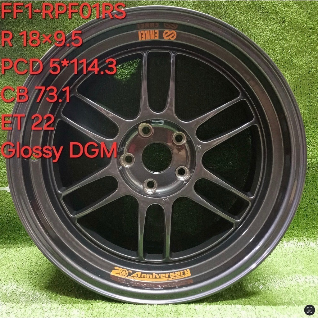 Velg Model RPF1 RPF 1 R18 x 9,5 pcd 5 x 114,3 ET22 FF1