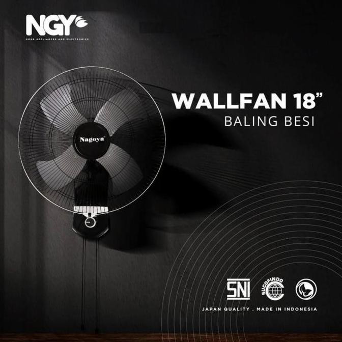Sale Kipas Angin Dinding Gantung Besi 18 Inc / Nagoya Tornado Wall Fan 18In