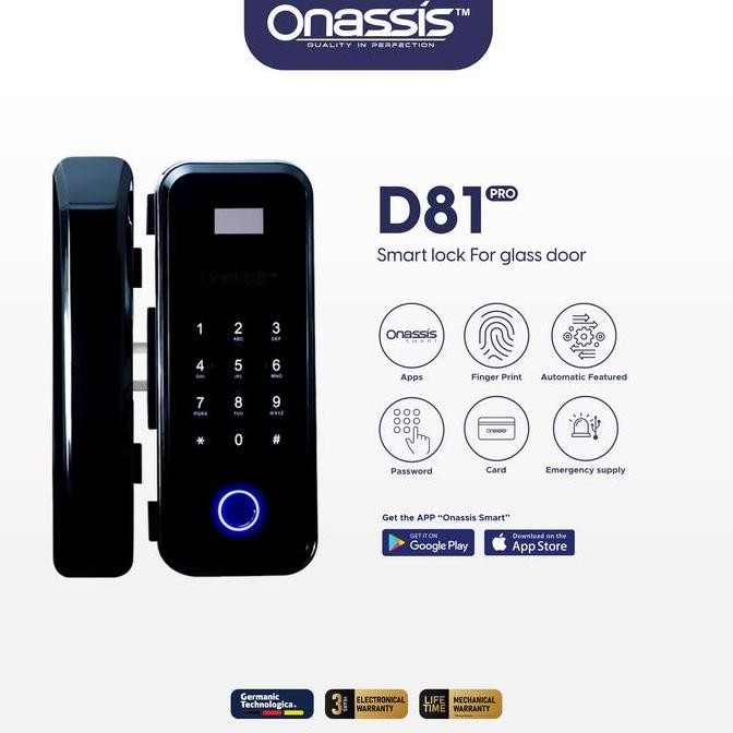 READY ONASSIS SMART LOCK D81 PRO