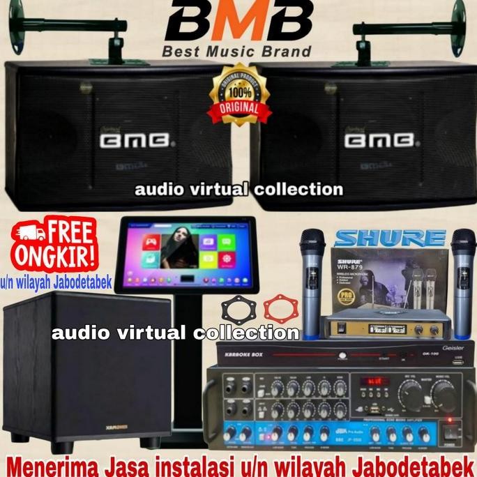 Paket Sound Karaoke Bmb Lengkap ( Karaoke Ii ) Original New Stok